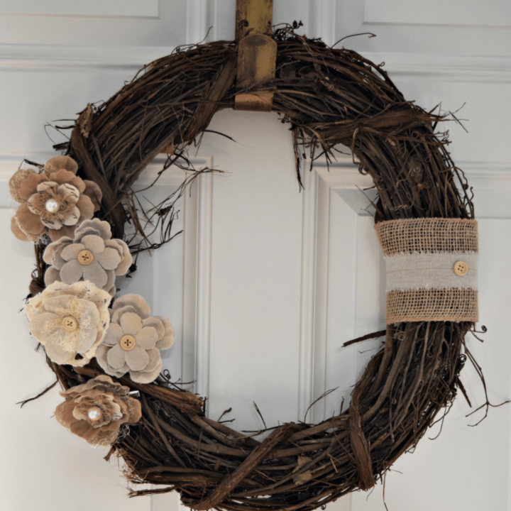 Quick Rustic Wreath
