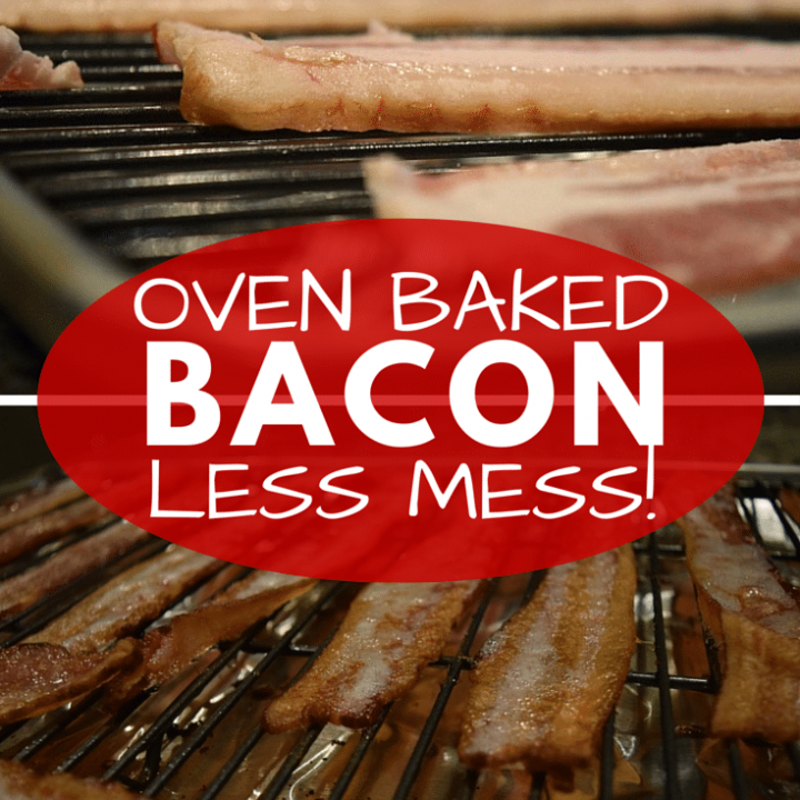 An easy recipe for baking bacon. Less grease, less mess! Excellent for baking large amounts at once (great for groups or families)!