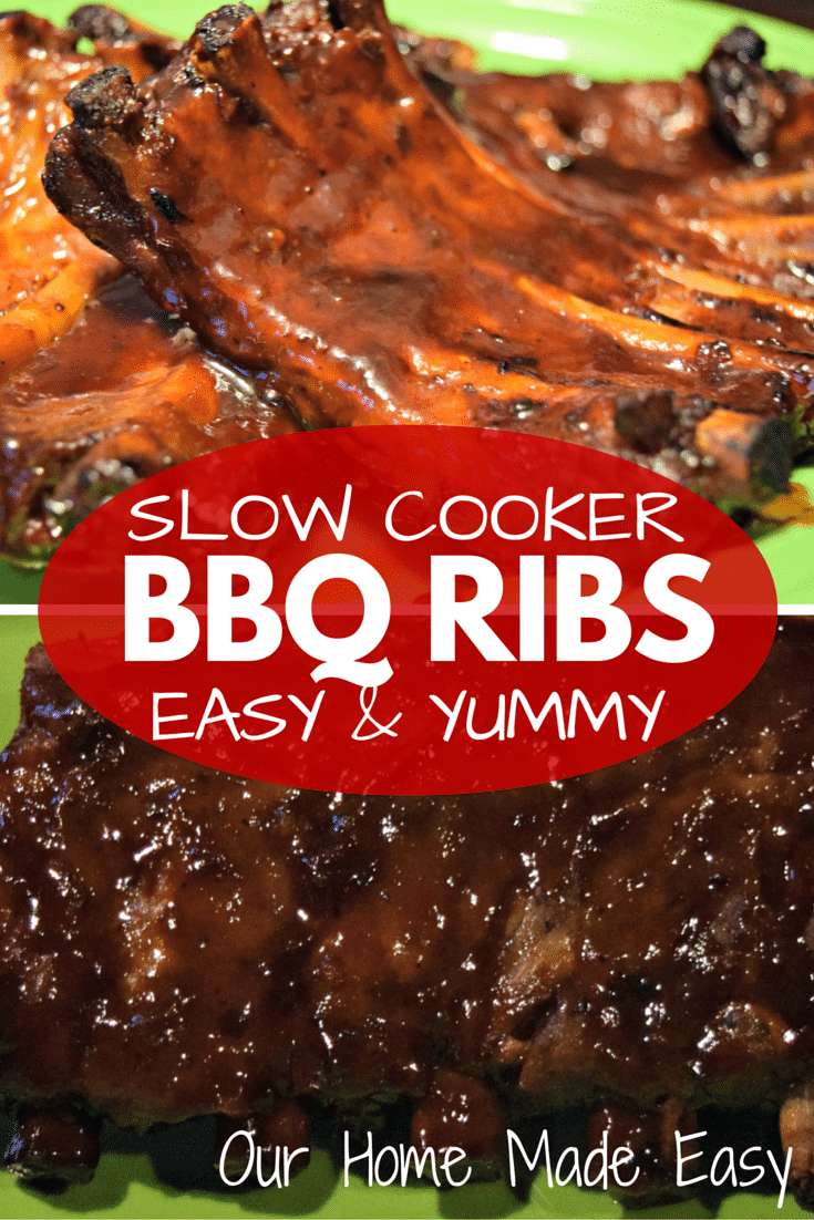 An easy recipe for slow cooking tasty bbq ribs.