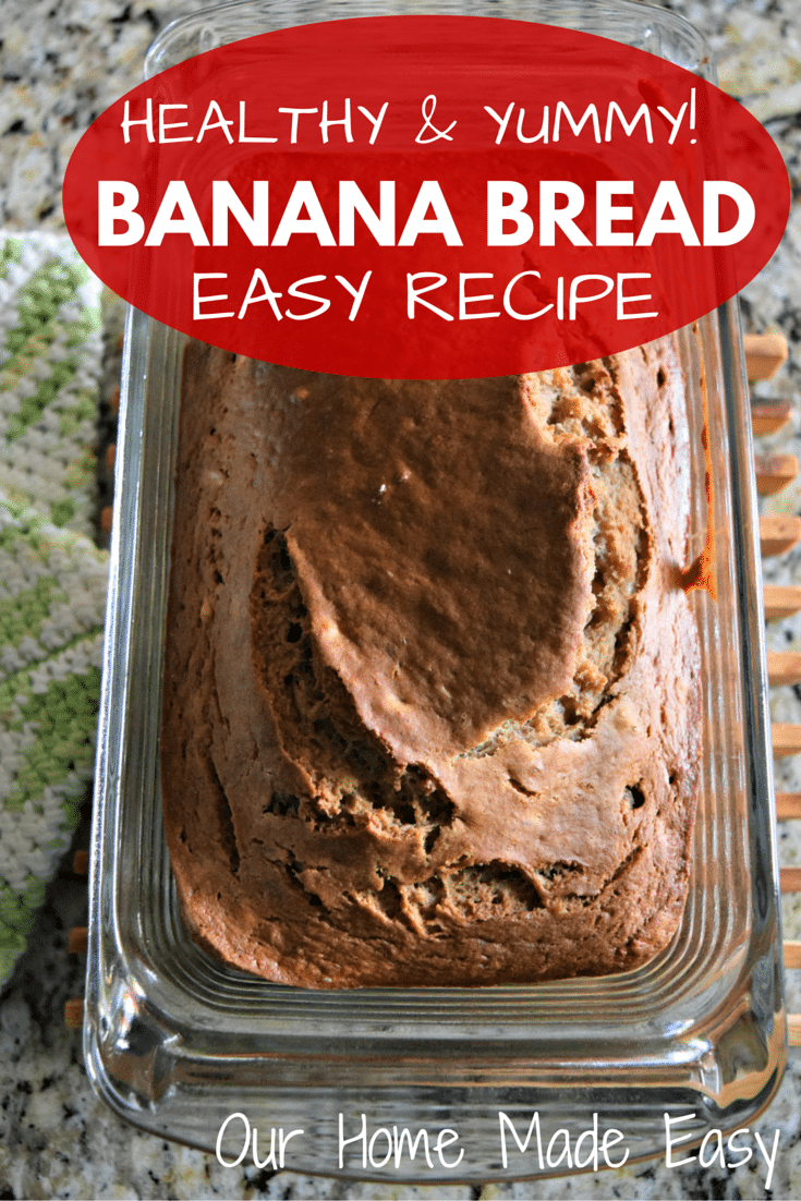 Delicious and  Healthy Banana Bread