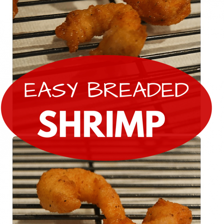 Easy Crispy Breaded Shrimp