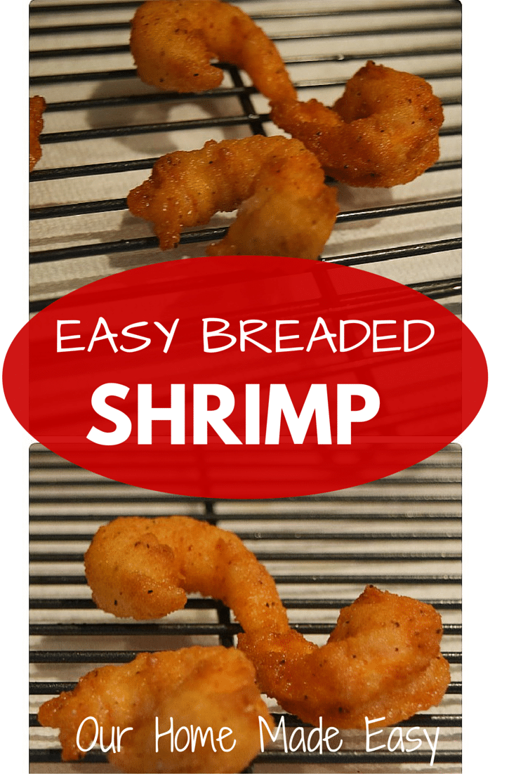 This easy breaded shrimp recipe is a simple dinner to toss together