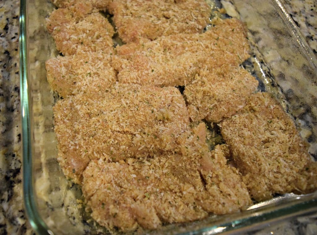 An easy baked chicken recipe. Perfect for serving alone or on top salads. Click to see the recipe!