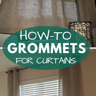 How to Add Grommets to Curtain Panels