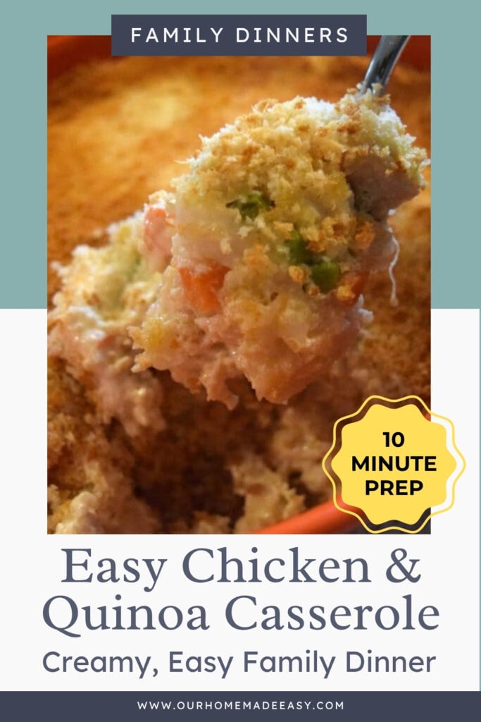 easy chicken and quinoa casserole