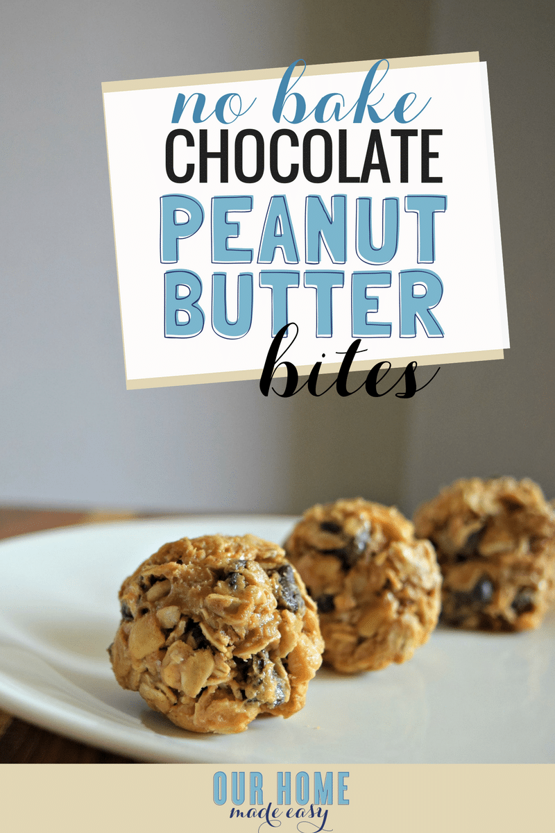 peanut butter bites