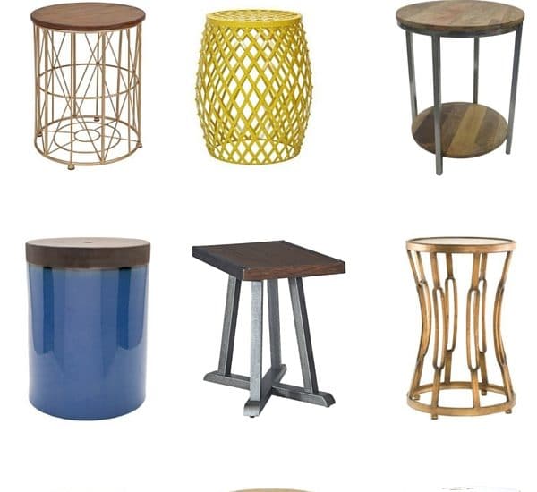 19 Living Room End Tables Under $100