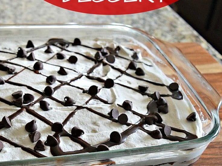 Easy No Bake Cookie Dough Dessert