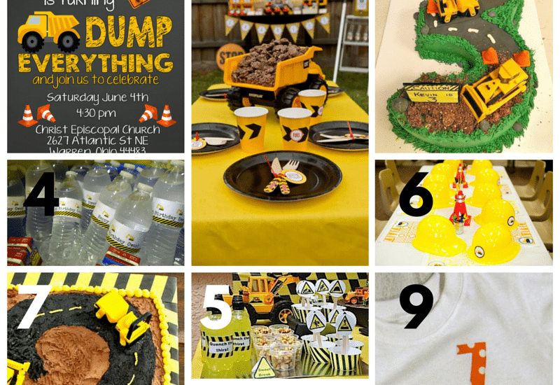 Let’s Plan a Party: Construction Birthday Party Ideas
