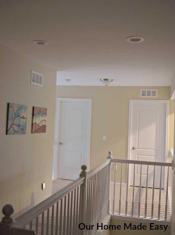 An easy how-to on installing a recessed light where a flushmount light was previously. Step by Step guide and pictures included!