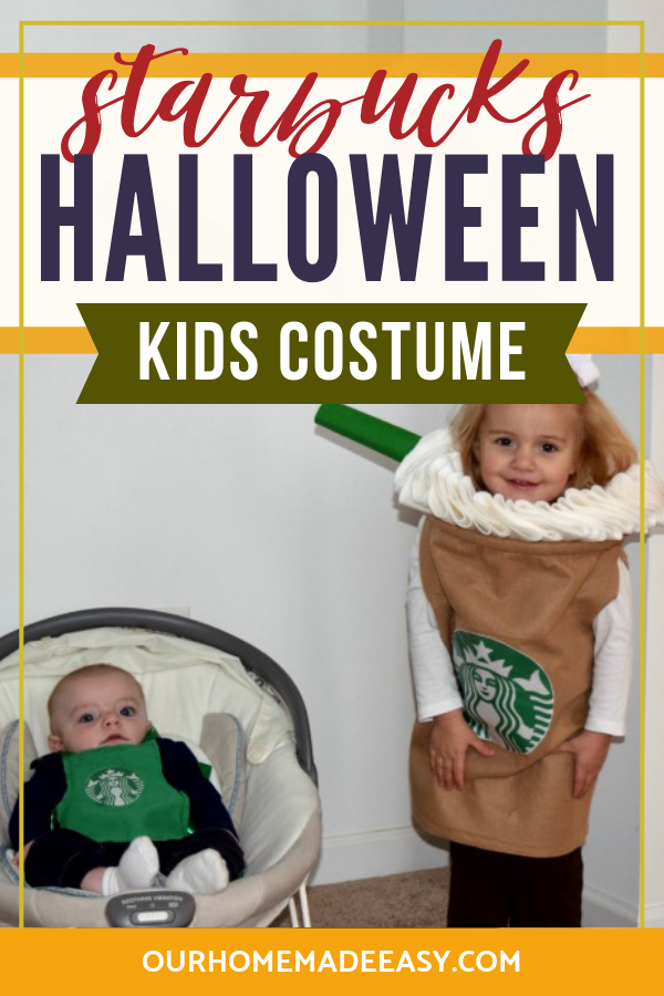 starbucks kids halloween costume