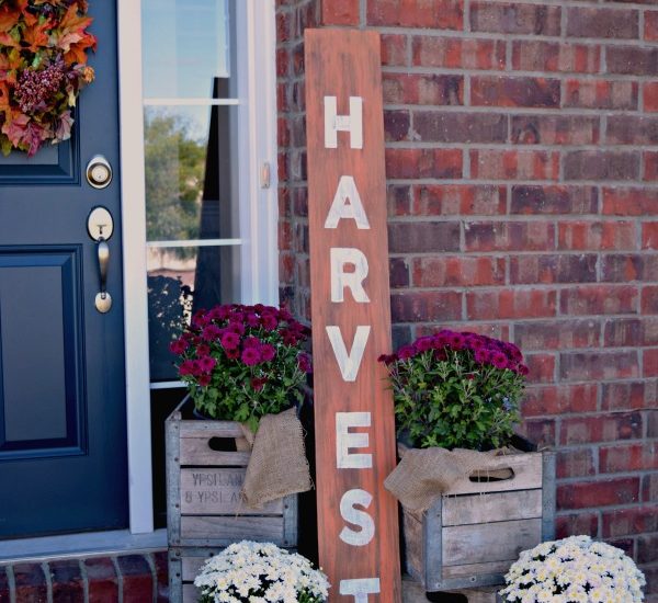 Harvest DIY Wood Fall Sign