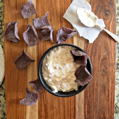 Yummy Slow Cooker Sausage Queso Dip