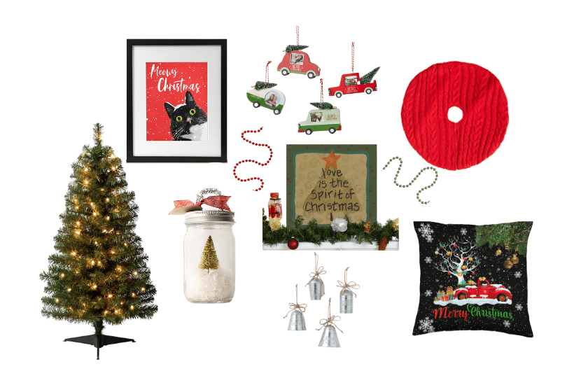 Christmas Decors under $25 Collage