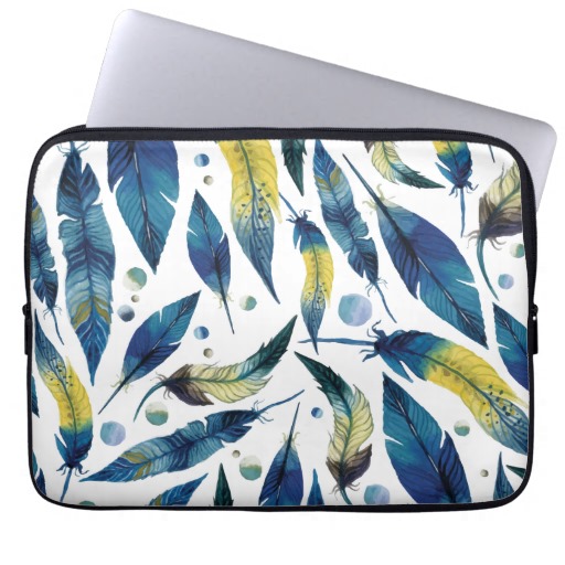 Your coworker will love this Watercolor Computer Sleeve to keep their laptop safe and sound