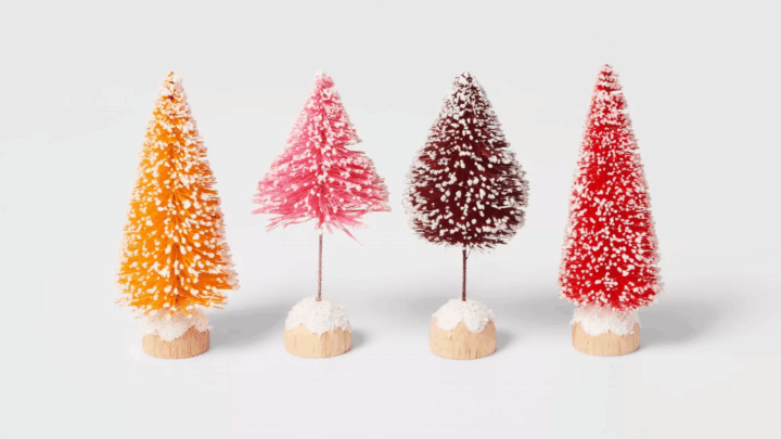 Little Christmas Trees- Icy/Snowy Christmas Trees
