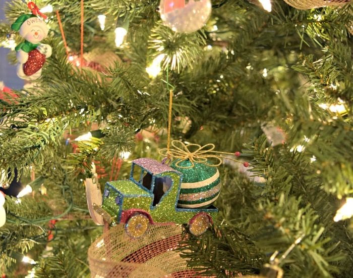 Our 12 Foot Tree is up and the kids are excited. Click to see the tree!