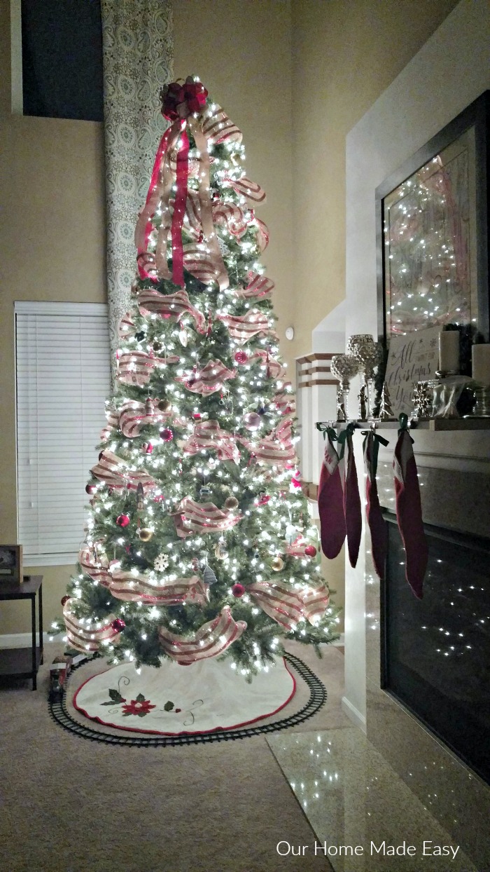 2 story Christmas Tree