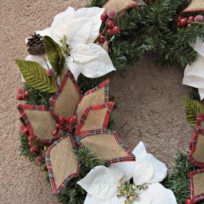 How to Make Your Own Pinterest Worthy Christmas Wreath!