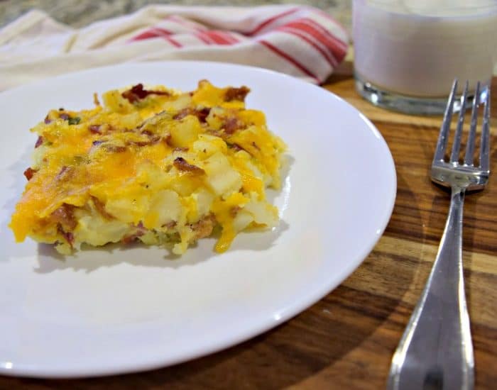 Cheesy Potato Breakfast Casserole