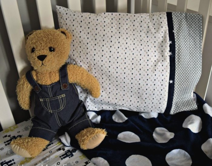 Easy DIY Toddler Pillowcase