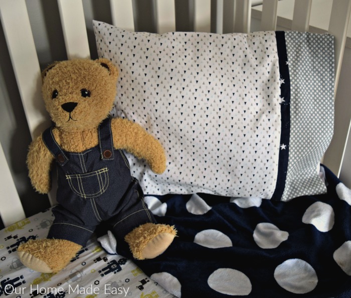 Easy DIY Toddler Pillowcase