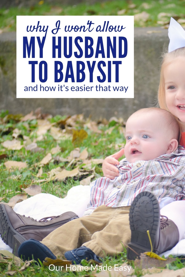 Why I refuse to allow my husband be called a babysitter. Do you agree?