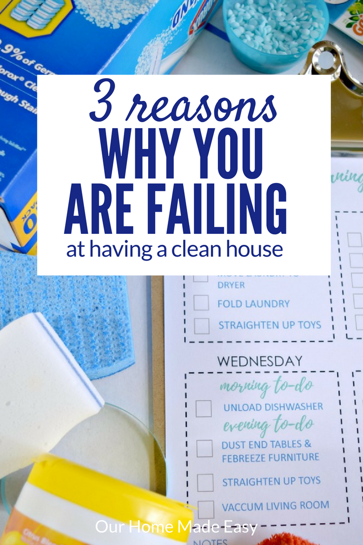 Why is Keeping a House Clean So Hard