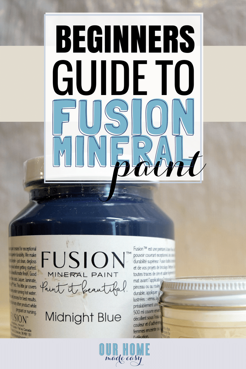 Fusion Mineral Paint: Is it Worth Your Money and Time? – Our Home Made Easy