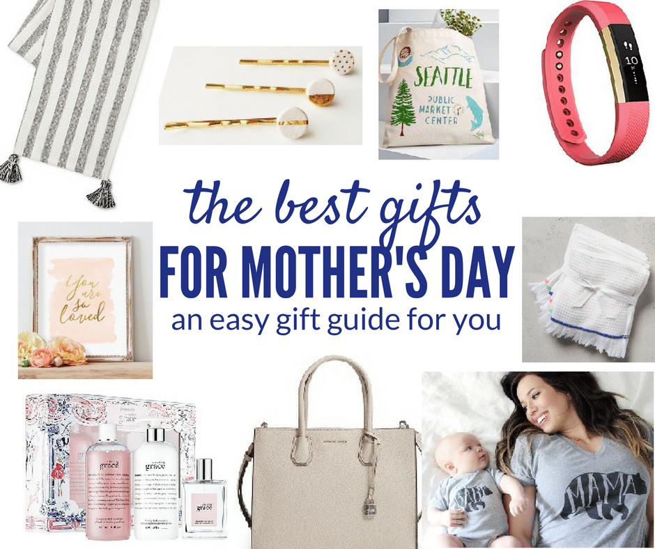 Here is a gift guide for mother's day gift ideas! They are perfect for any busy, but stylish mama!