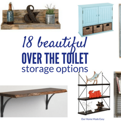 18 Ideas for Small Bathroom Storage! [ORC Week 5]