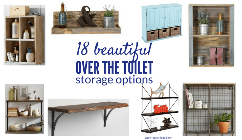 18 Ideas for Small Bathroom Storage! [ORC Week 5]