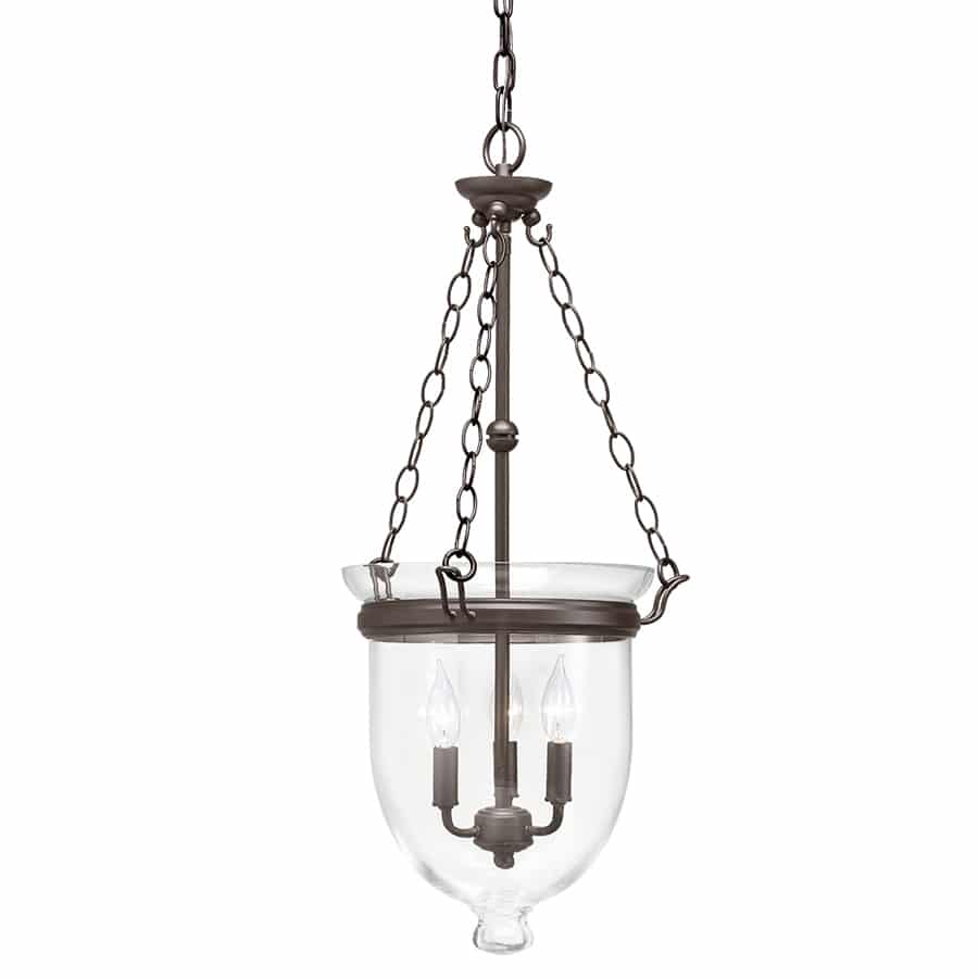 This new kitchen island pendant lighting adds brightness and style to our kitchen