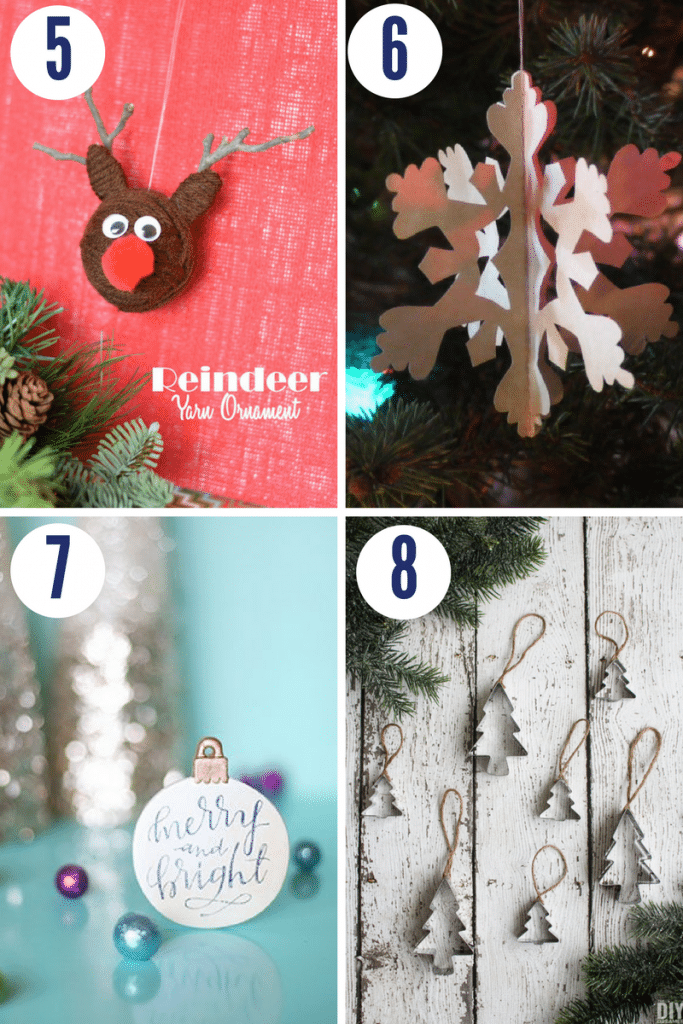 Super easy Christmas ornaments are simple DIY crafts for kids