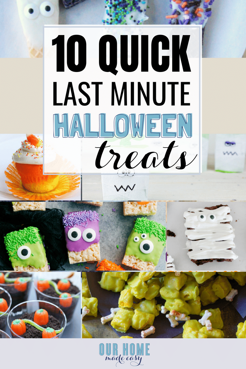 This quick and easy Halloween treats are safe for schools, perfect for last-minute Halloween parties, and the kids will love them!