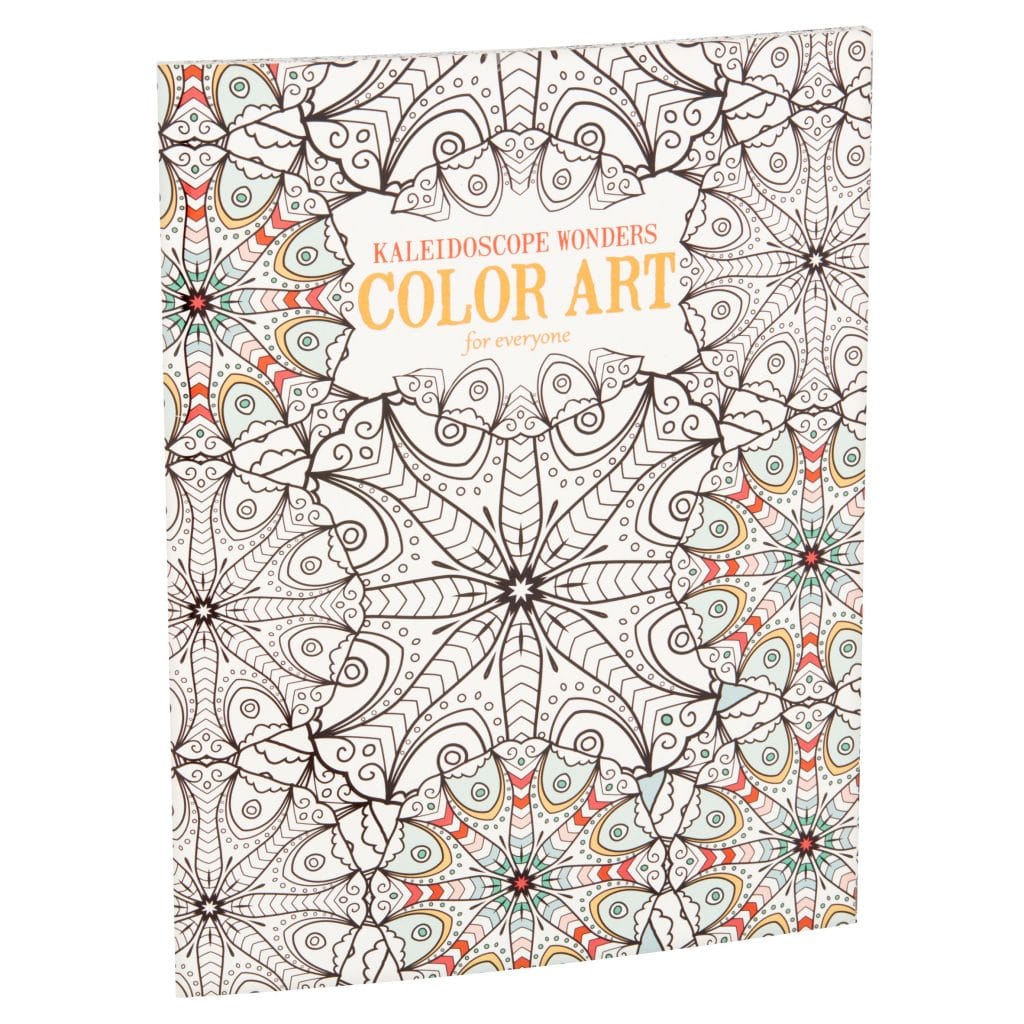 This kaleidoscope coloring book is a perfect stress-reliever and time waster for young adults!