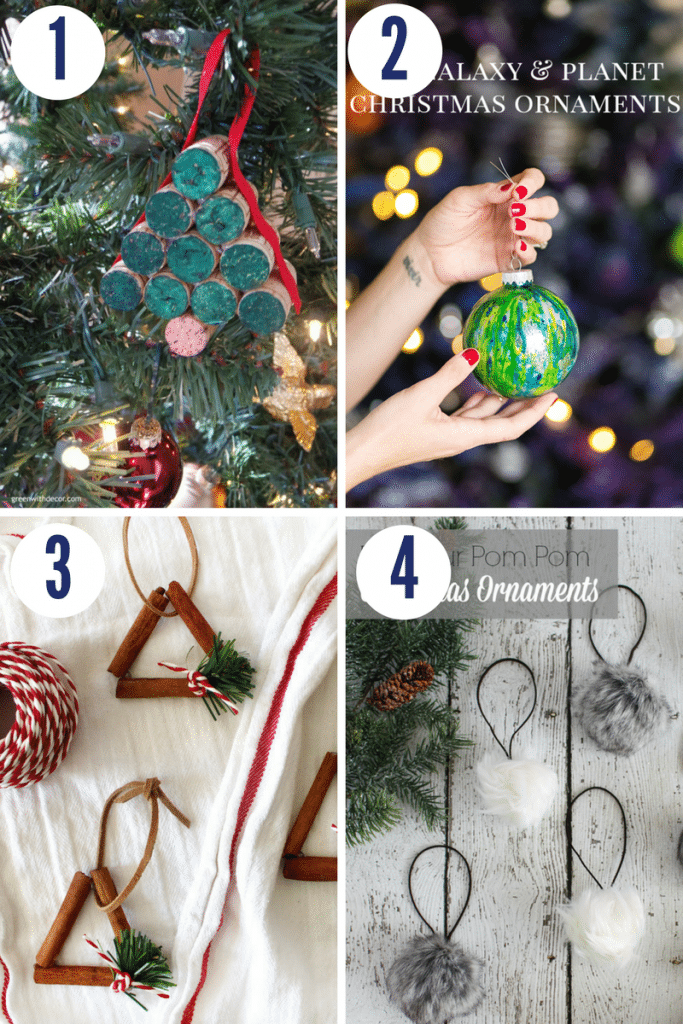 Make these Christmas ornaments in less than 30 minutes! They are super easy and cute. Click to see all 19 ornaments here!