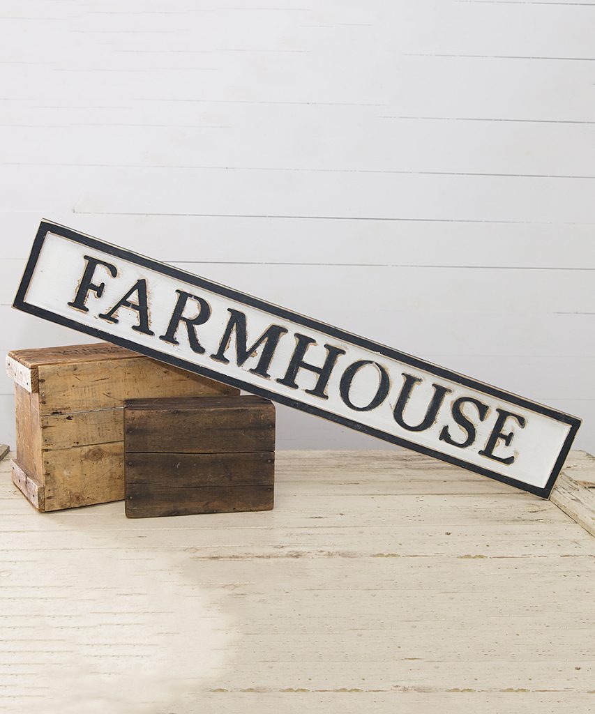 This Farmhouse sign is the essence of farmhouse style decor and the perfect gift