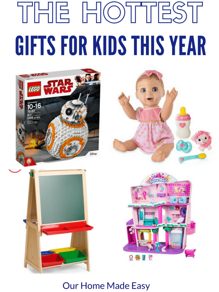 Here are some great ideas for the hottest gifts for kids! Find toys they will love and you don't need to spend too much time shopping! Click to see them all