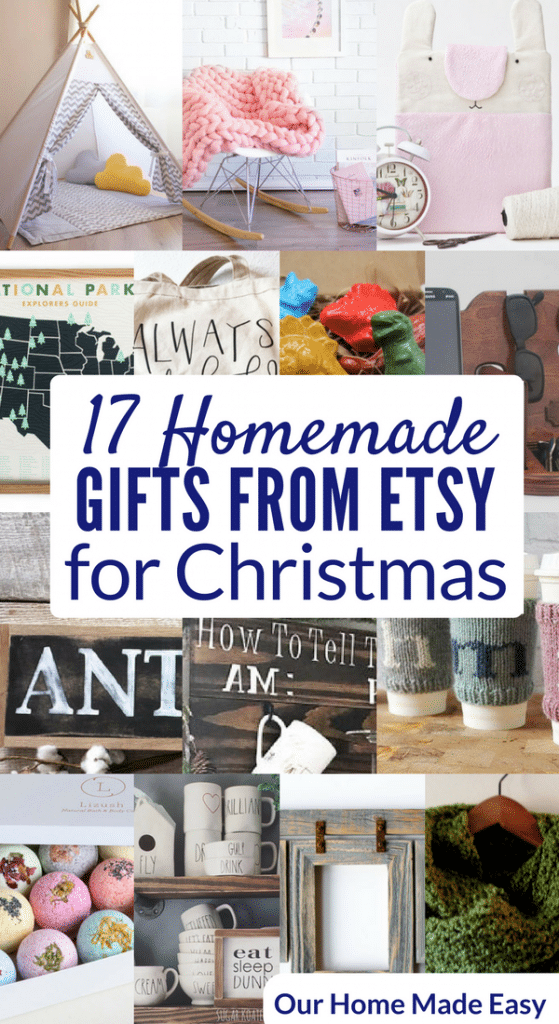 Here are the best Etsy gifts for everyone on your list. There are 17 great options when you want a homemade gift-- but don't have time to make it yourself!