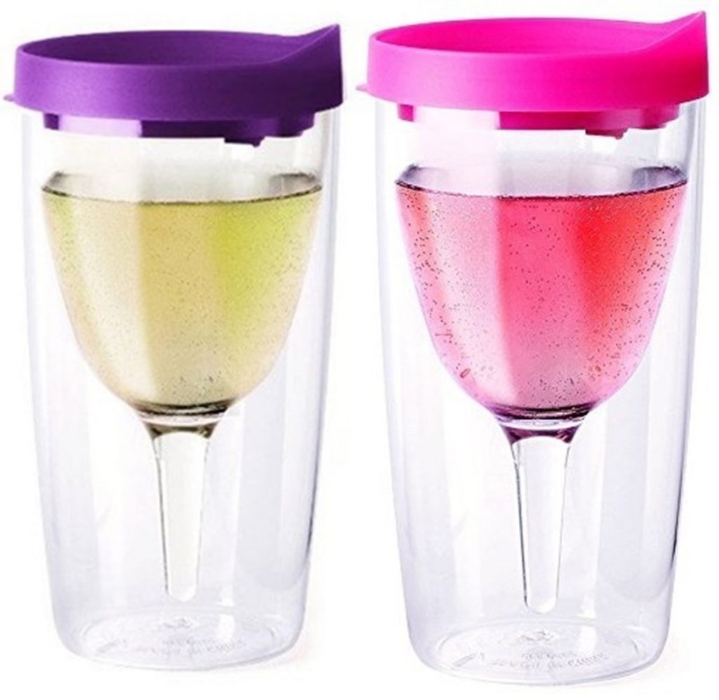 Get your mom friend some travel wine cups for those fun weekend hangouts