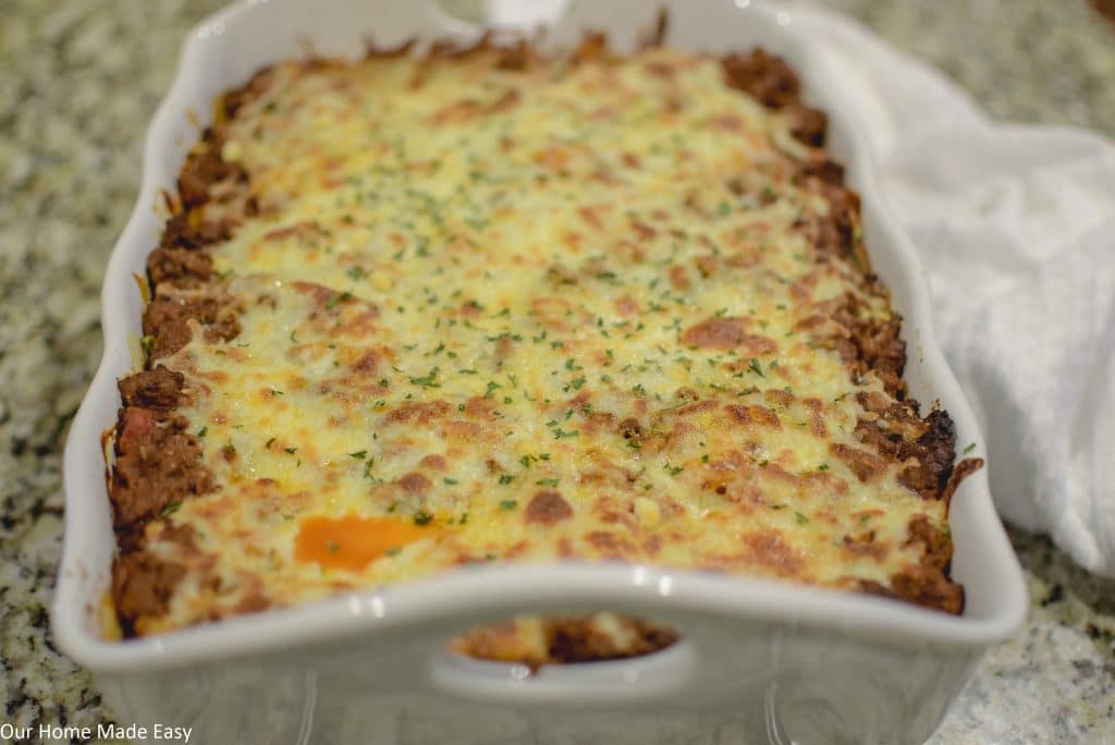 Easy Cheesy Baked Ziti