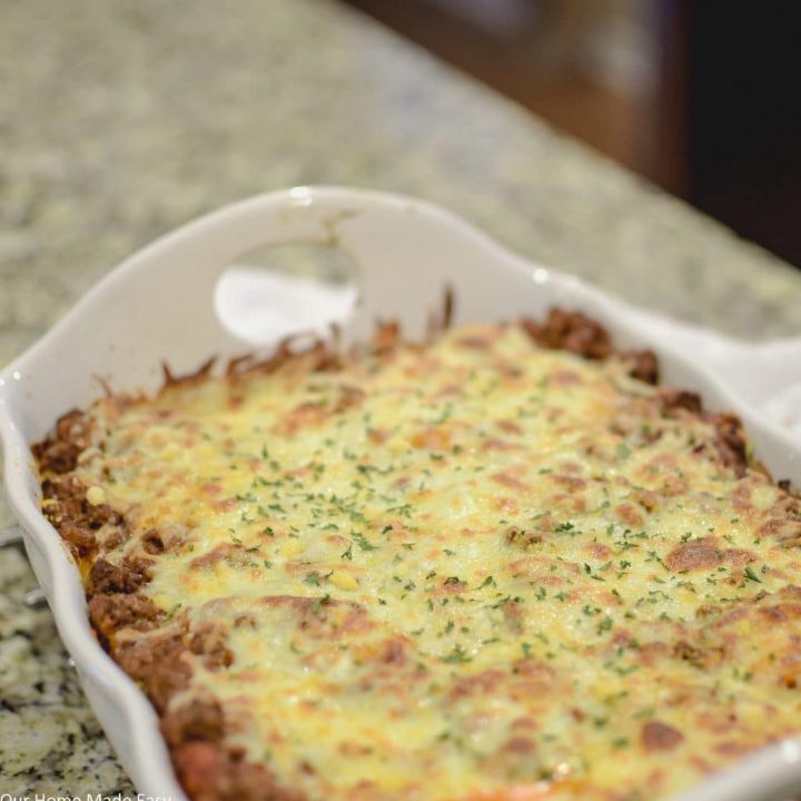 Easy Baked Cavatappi