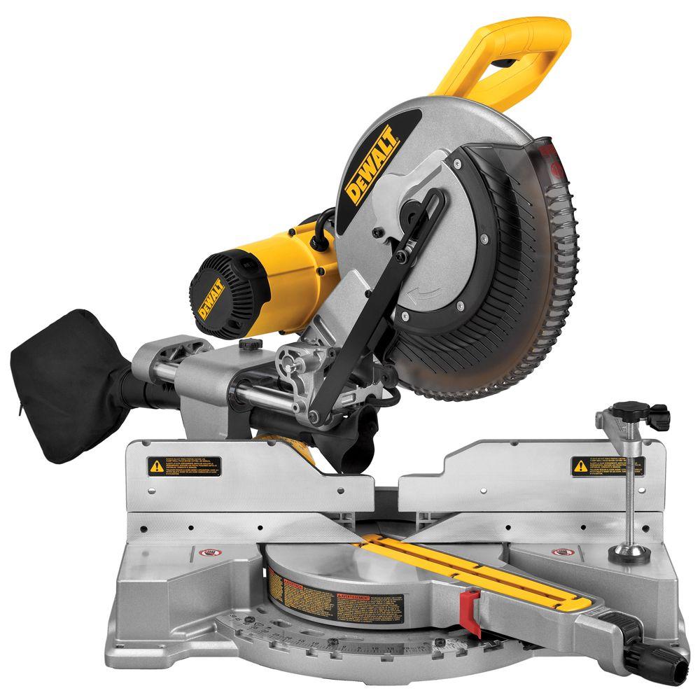 this Dewalt 12 in Miter Saw is the perfect tool for DIY projects, your husband will get so much use out of it