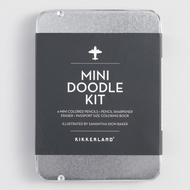 a mini doodle kit makes a great secret Santa gift for your creative friend