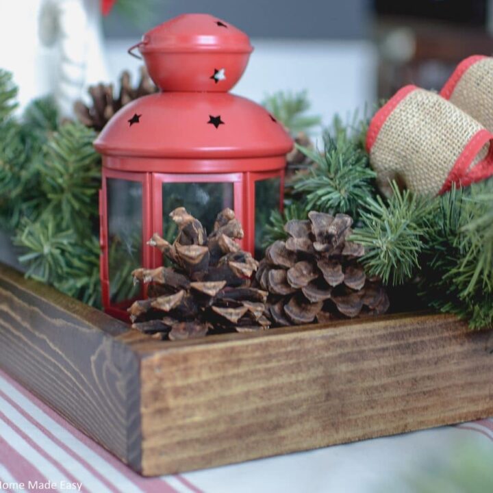 Quick & Easy Wood Serving Tray