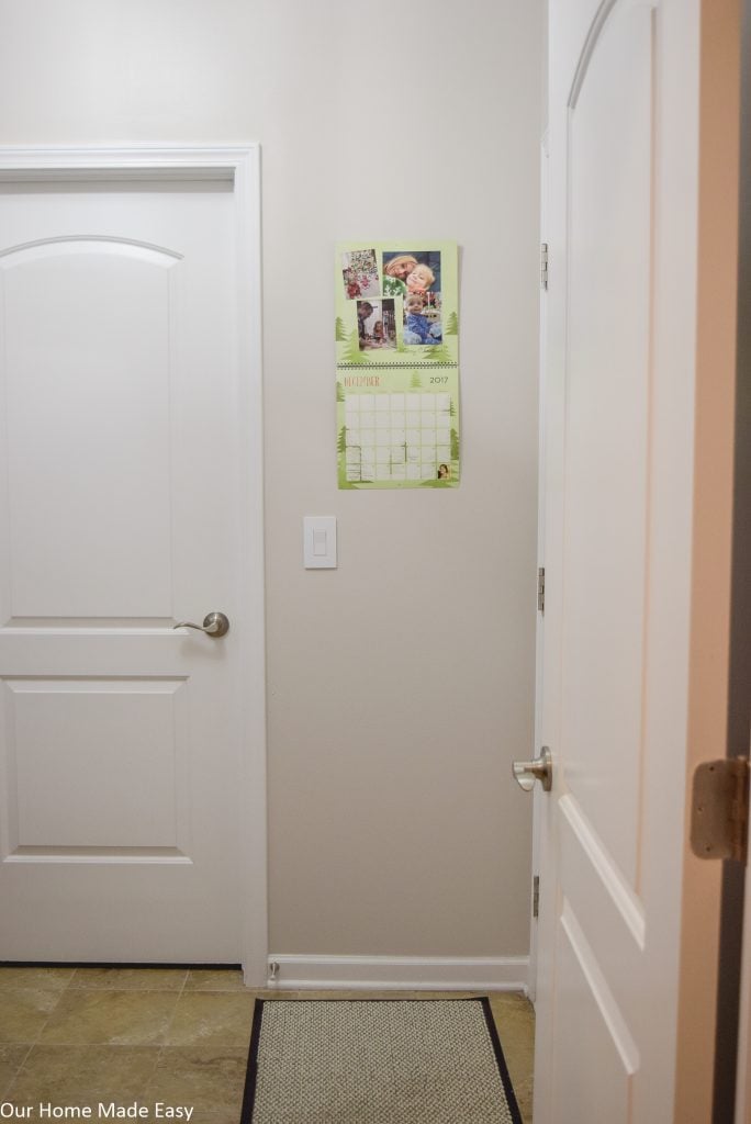 Our old mudroom had no storage and was always a mess, so we gave it a makeover.