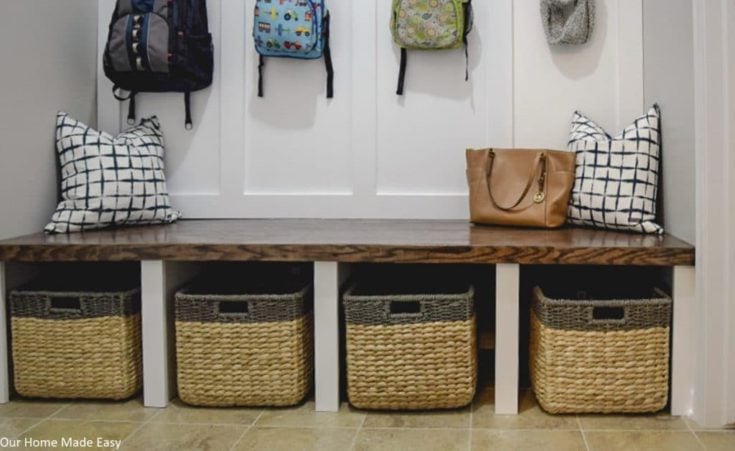 Image for Our DIY Mudroom Reveal!