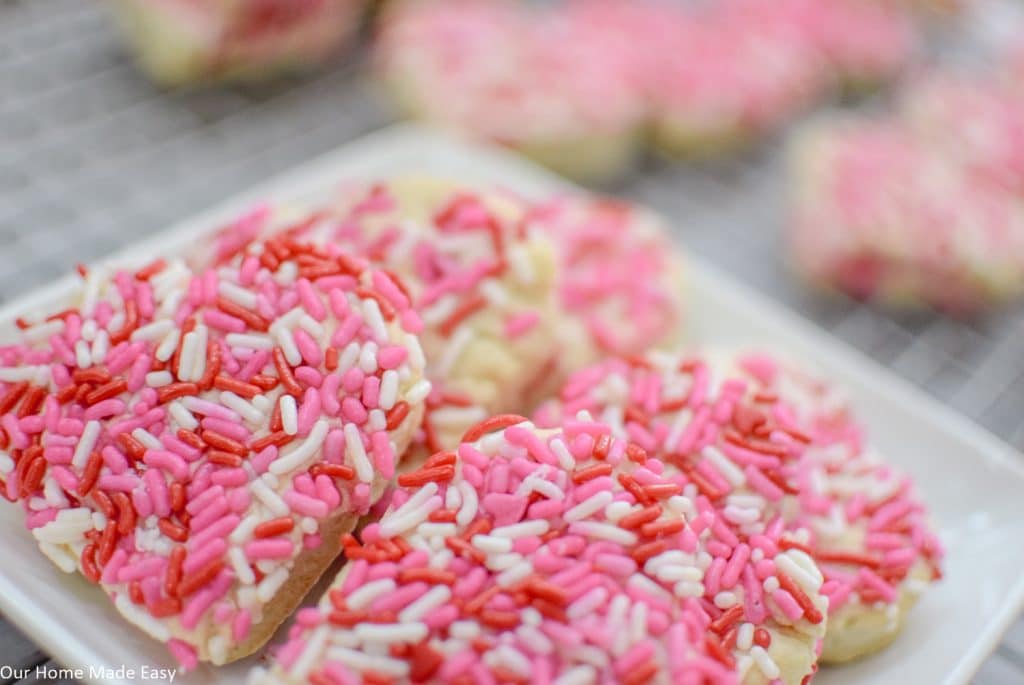 Easy Valentine’s Day Cookies