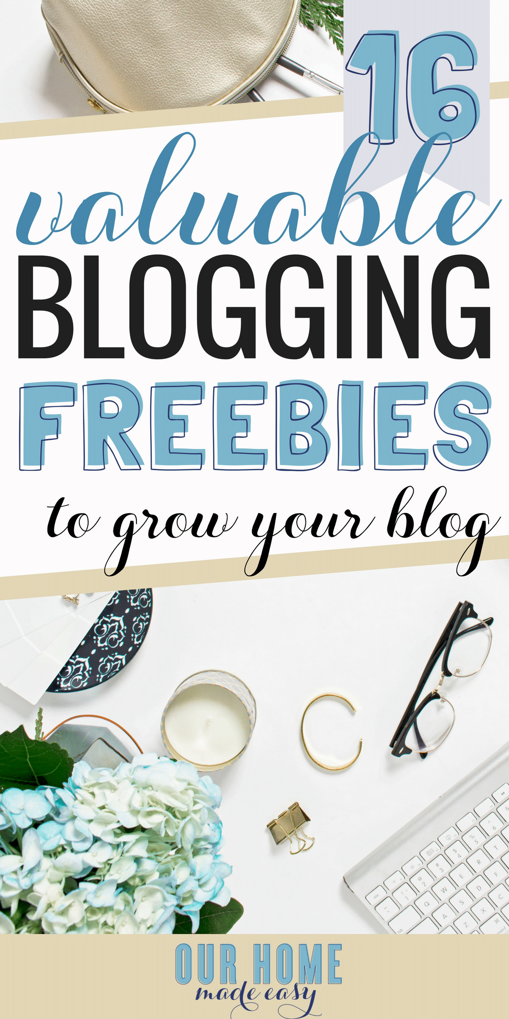Want the best free blogging resources? I've found 16 of my favorite from successful bloggers! Click here to learn from the best-- for free! #blogging #howtoblog #freebies